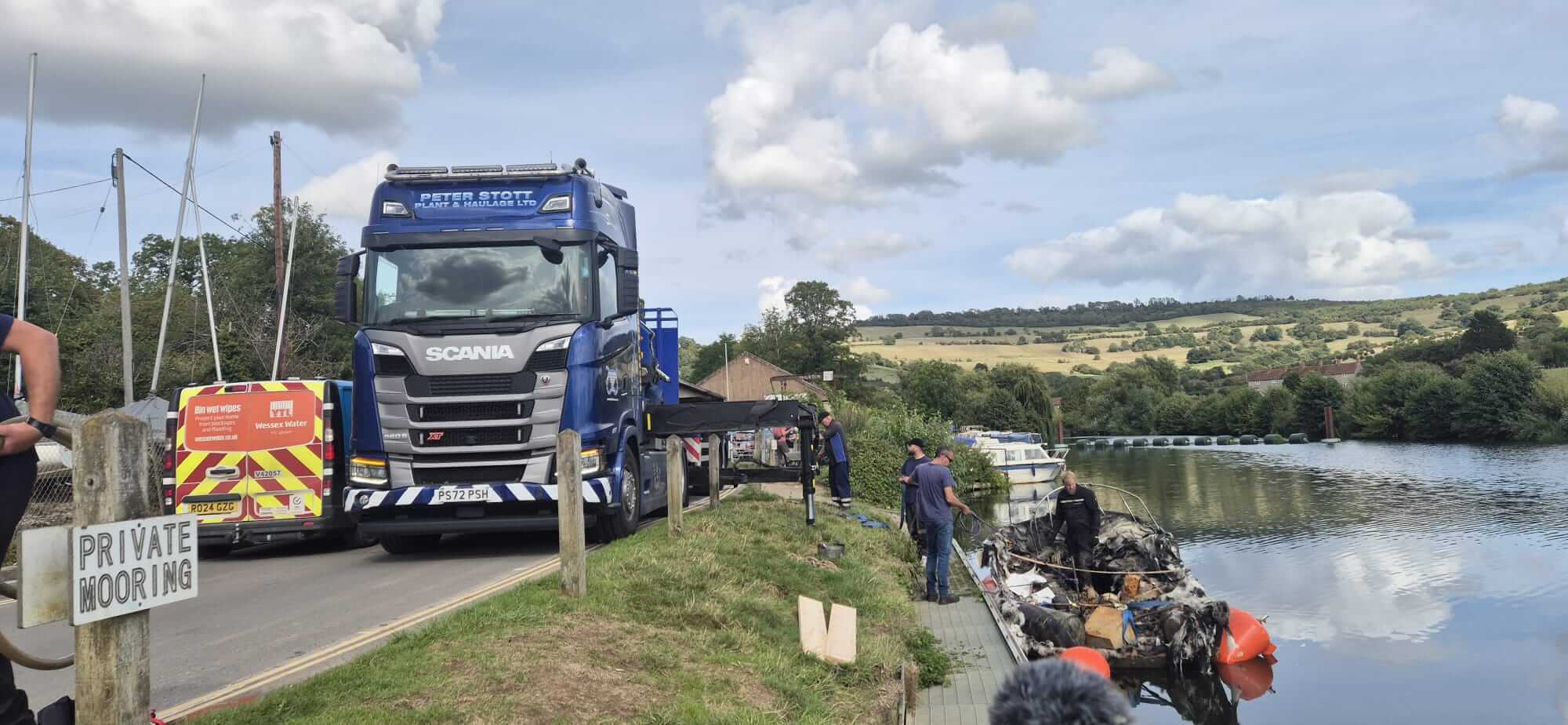 The remains ready to load